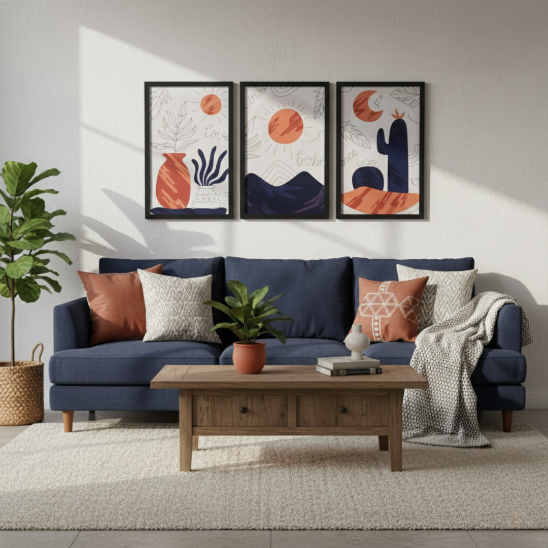 لوحات وهج الغروب