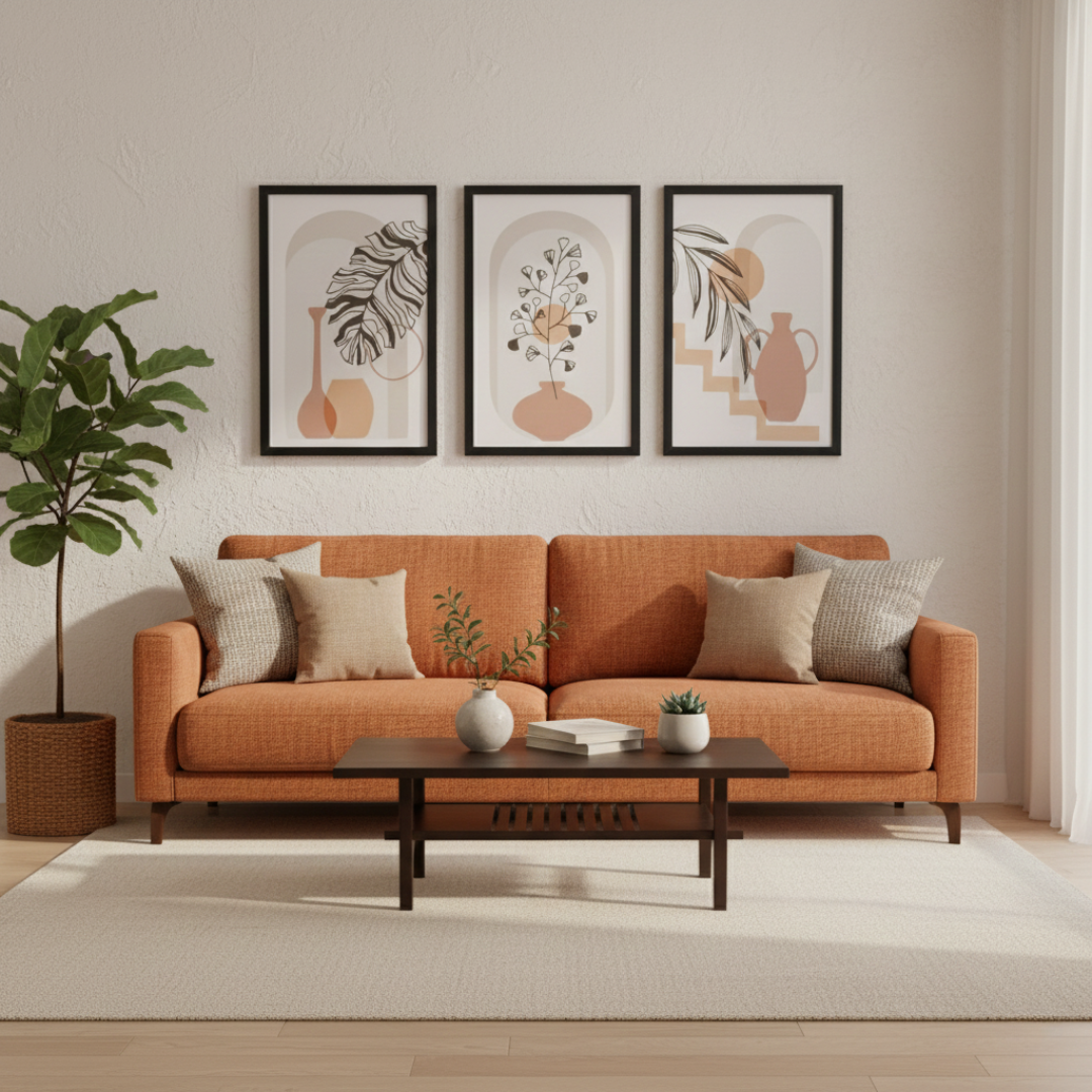 لوحات ظلال الأقواس والنخيل